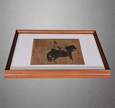 徐汇书画装裱配框服务案例